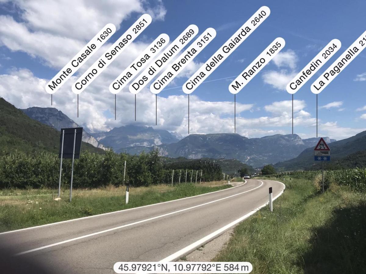 Апартаменты Il Balcone Sul Brenta Lasino Экстерьер фото